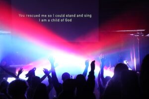 multimedia backgrounds Make Church Announcements Engaging