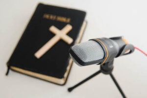 Ways to Improve the Sound Quality in Sanctuary with microphone and bible